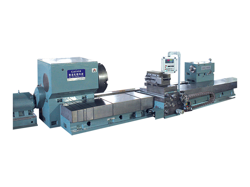 CA8480 Flexibilný vysokovýkonný rolovací sústruh s digitálnym displejom
